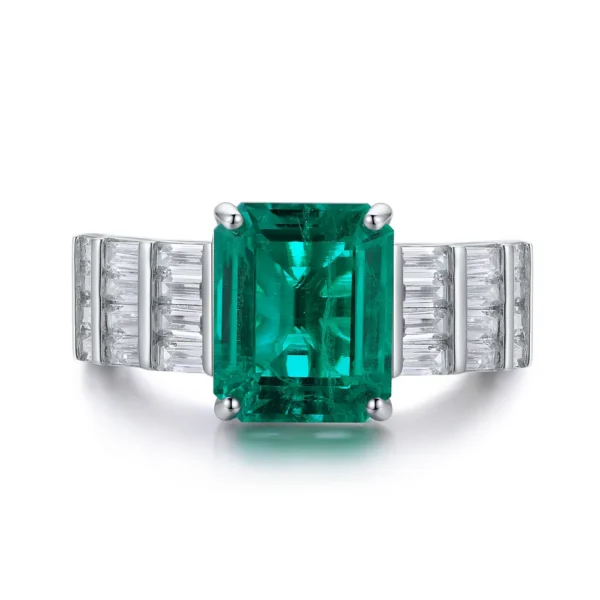 Promise® 4.26ct Emerald Ring S925