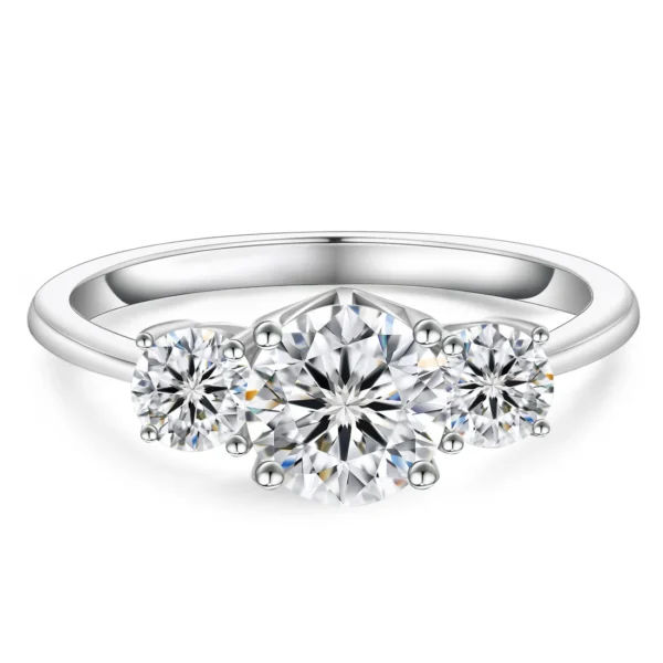 Promise® Three Stones Diamond Engagement Ring