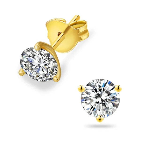 Promise® 3-Prong Diamond Stud Earrings (1 Pair)