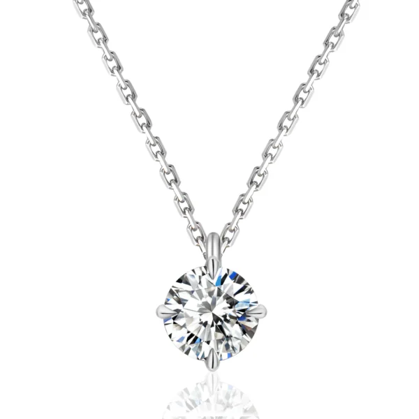 Promise® Classic Four-Prong Diamond Pendant Necklace
