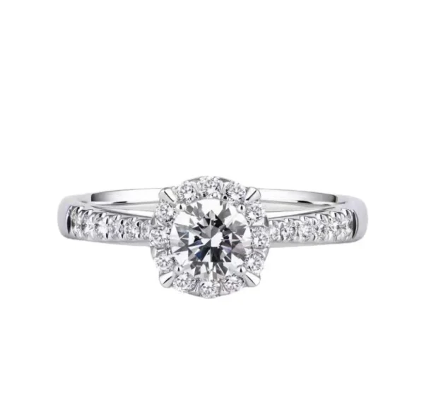 Promise® Bella Diamond Halo Engagement Ring